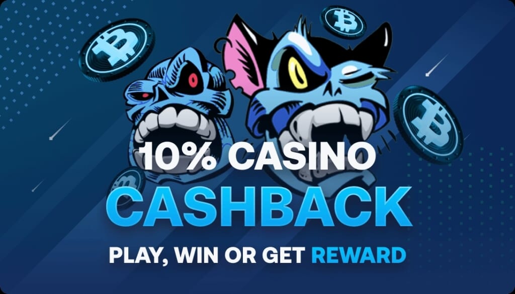 10％ CASINO CASHBACK