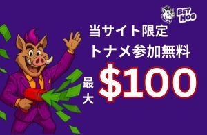 Bethog（ベトホッグカジノ）入金不要ボーナス最大$100 USDTの賞金