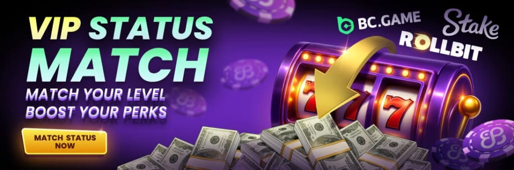 コインカジノのVIPの切り替え特典！最大10,000ドルのウェルカムボーナス

