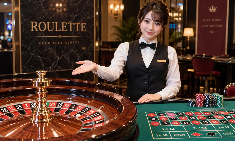 ルーレット 配当 倍率 選び方 ディーラー